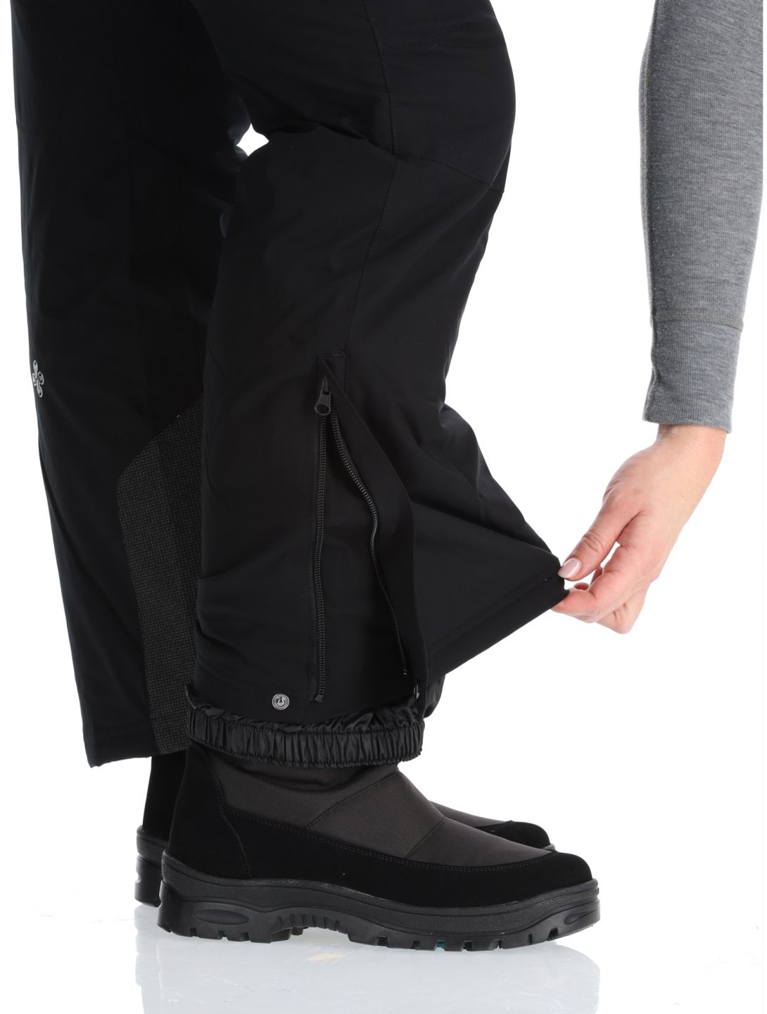 Kilpi, ELARE pantalon de ski femmes Black noir 