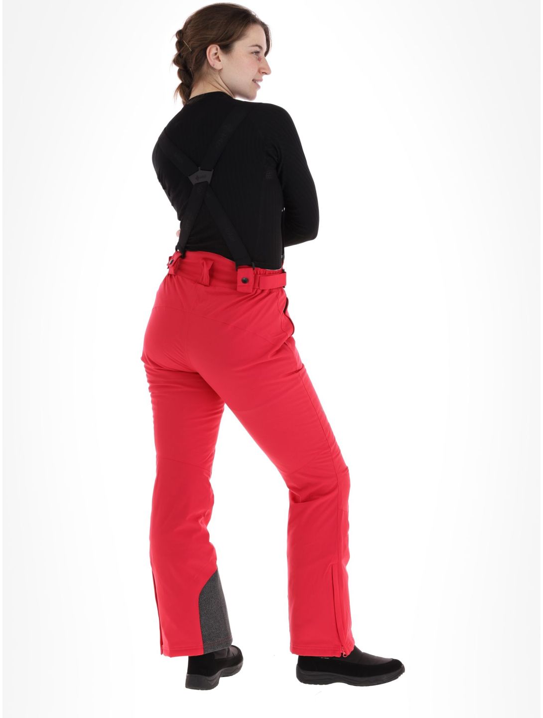 Kilpi, Elare-w pantalon de ski grandes tailles femmes Pink rose 