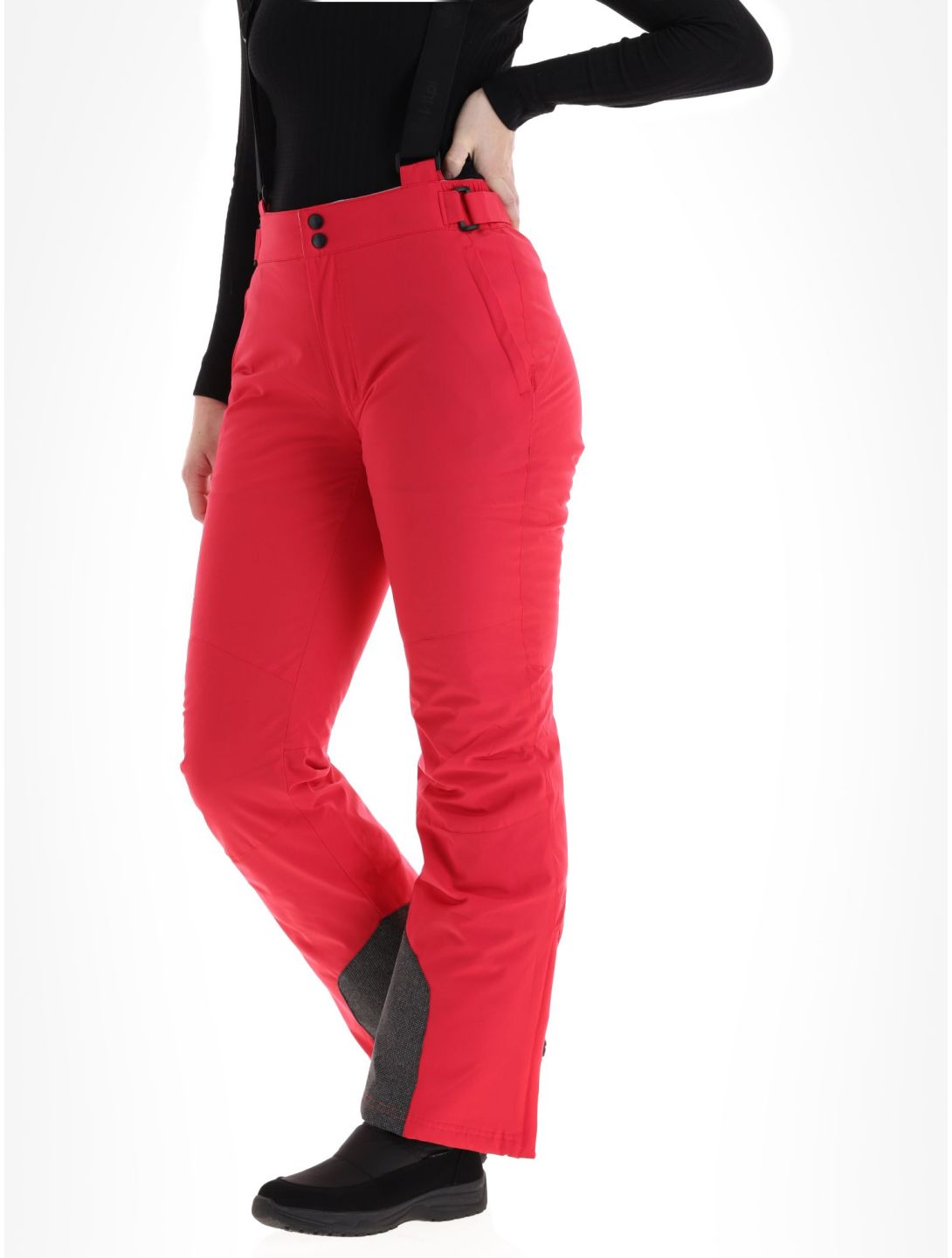 Kilpi, Elare-w pantalon de ski grandes tailles femmes Pink rose 