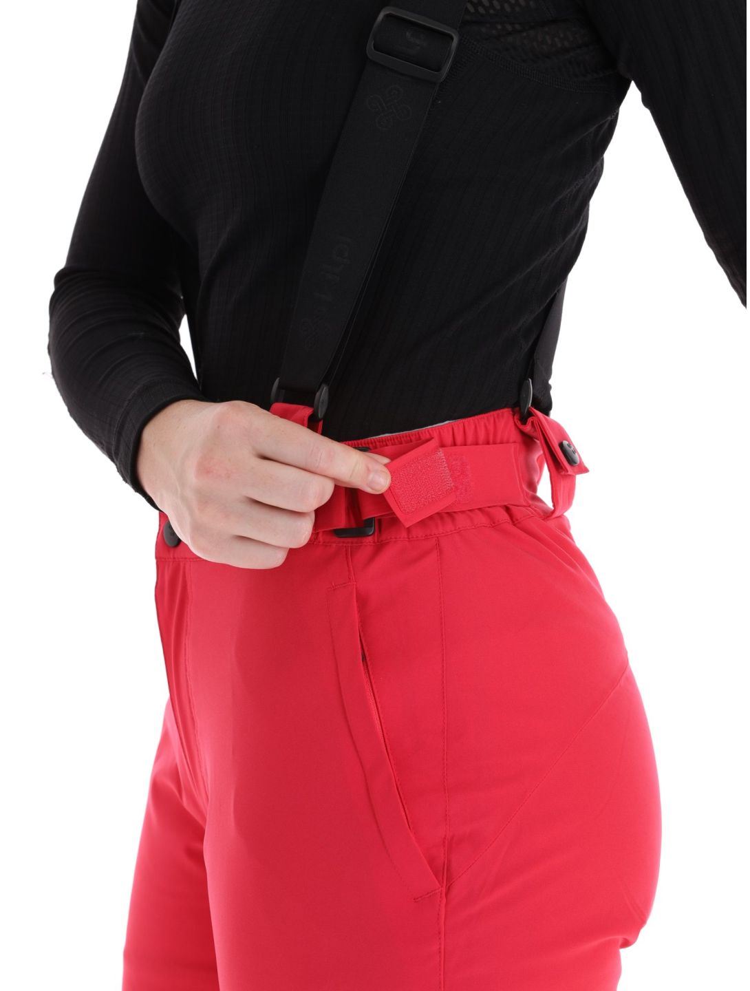 Kilpi, Elare-w pantalon de ski grandes tailles femmes Pink rose 