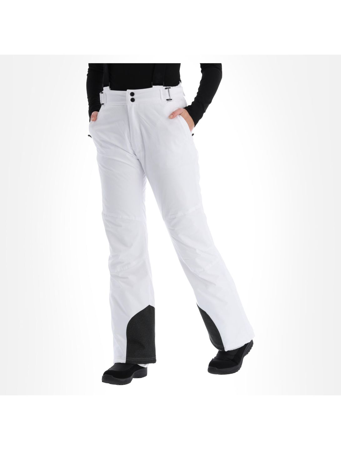 Kilpi, Elare-W pantalon de ski femmes blanc 