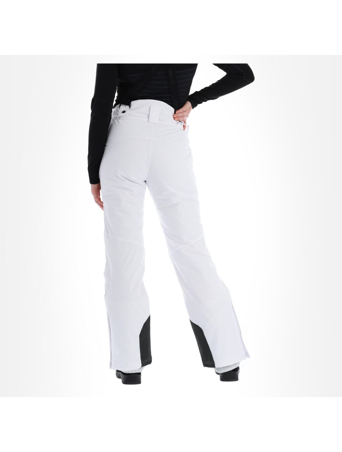 Kilpi, Elare-W pantalon de ski femmes blanc 