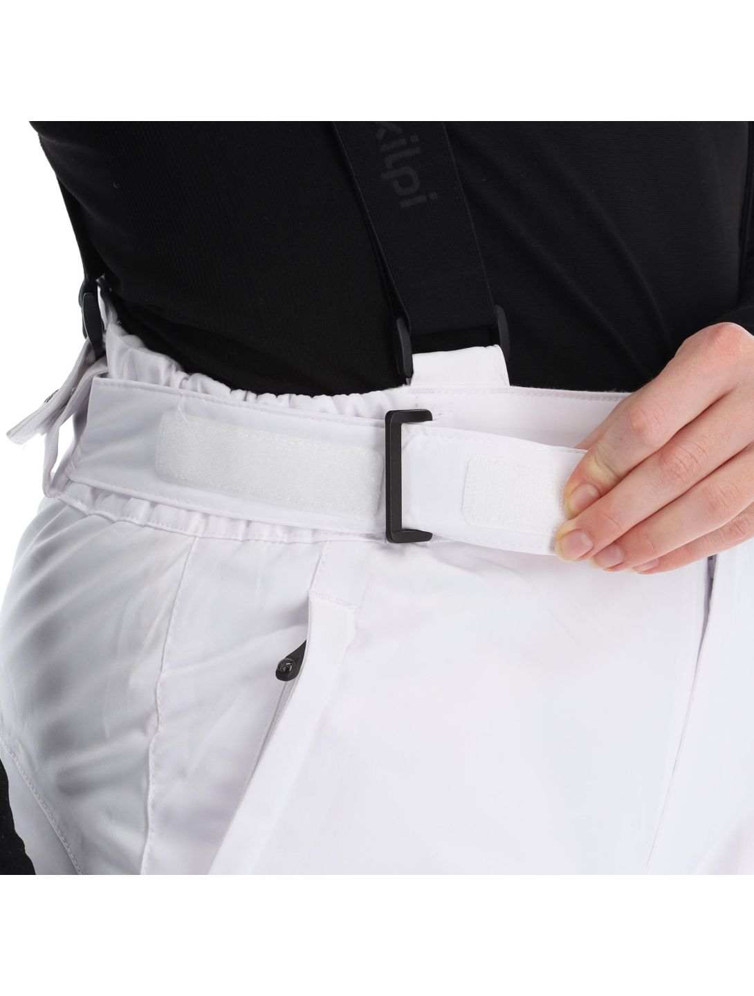 Kilpi, Elare-W pantalon de ski femmes blanc 