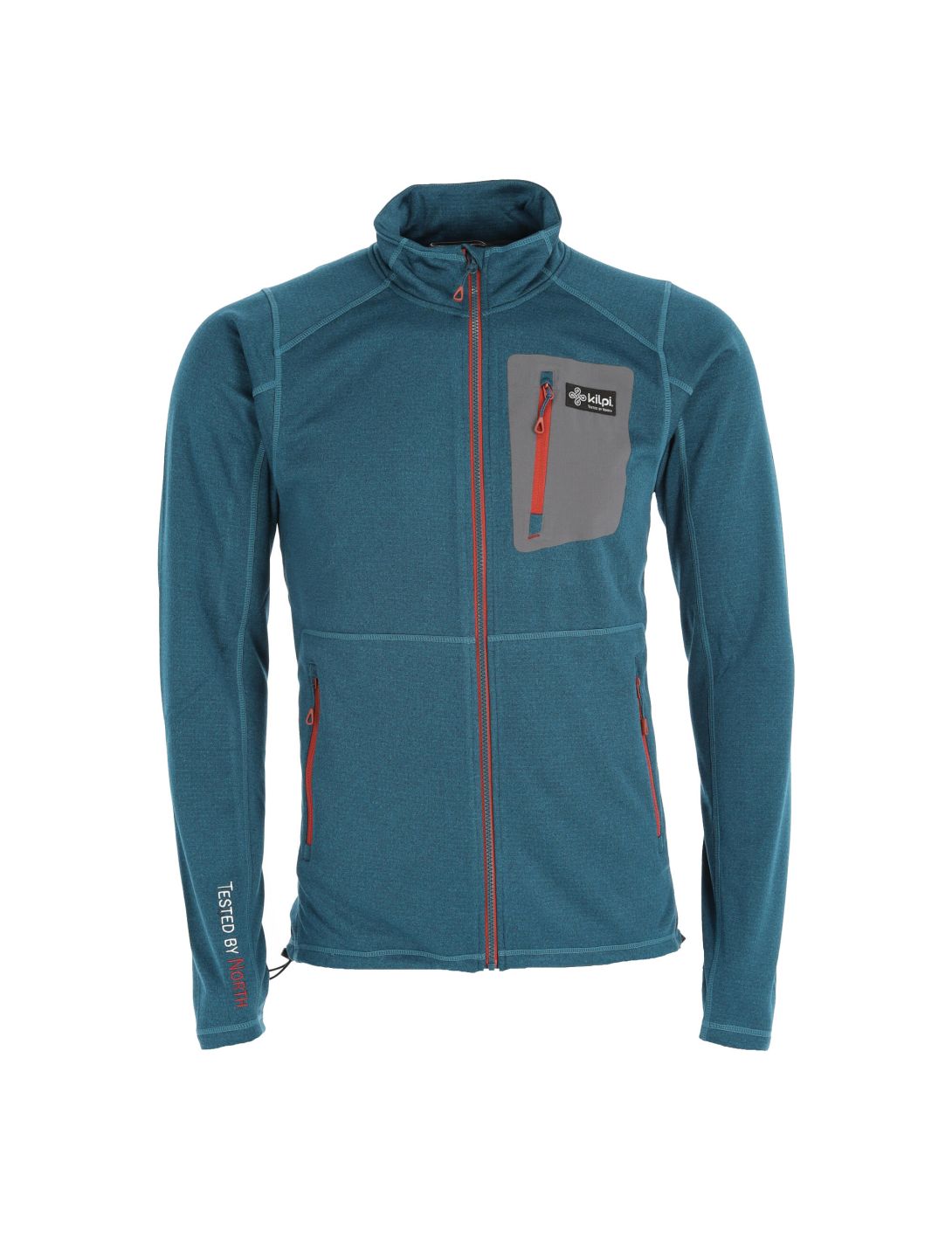 Kilpi, Eris-M gilet grandes tailles hommes turquoise bleu 