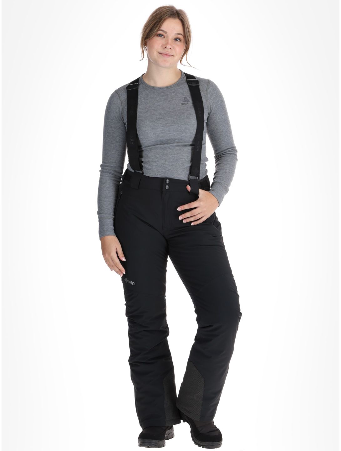 Kilpi, Eurina pantalon de ski femmes Black noir 