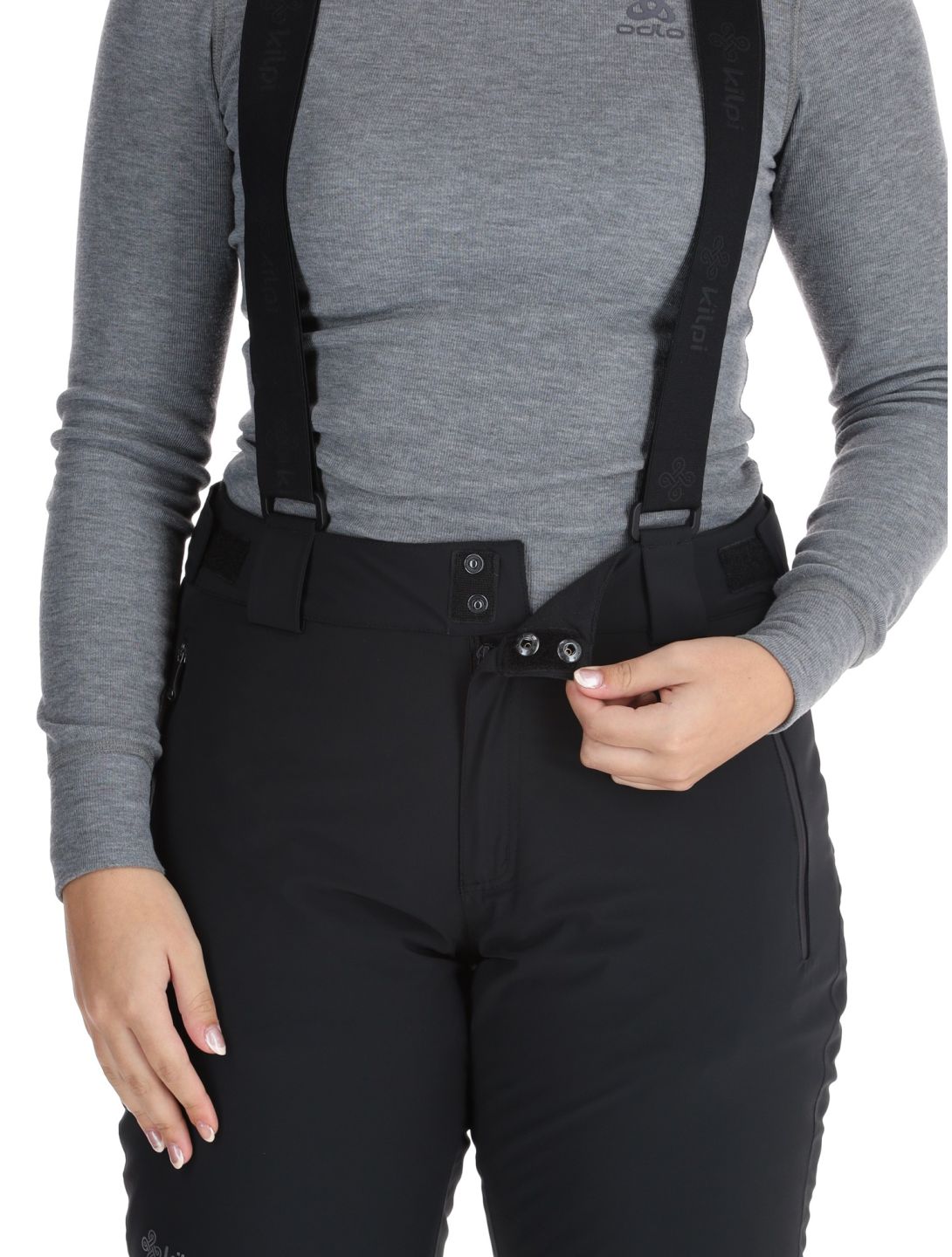 Kilpi, Eurina pantalon de ski femmes Black noir 