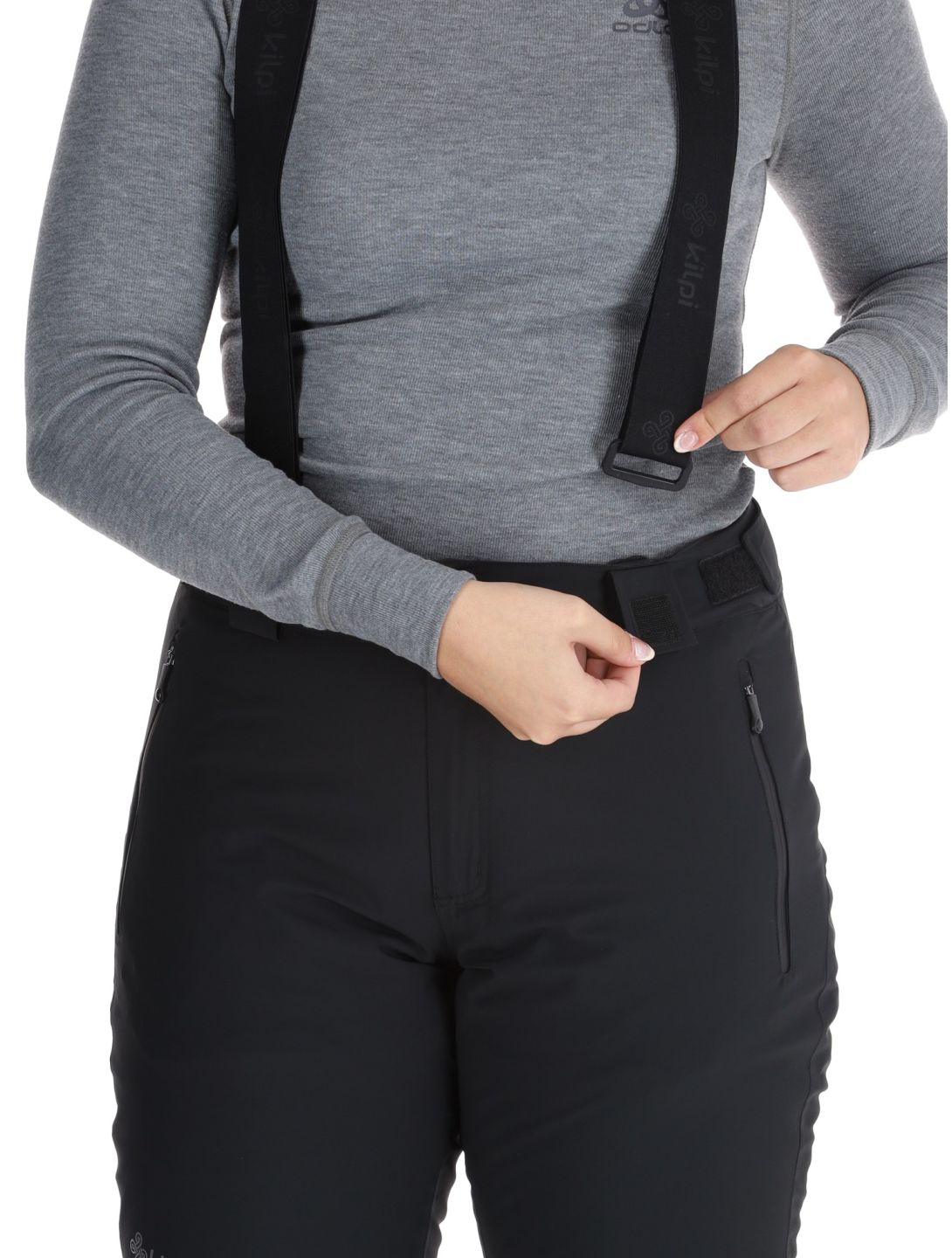 Kilpi, Eurina pantalon de ski femmes Black noir 