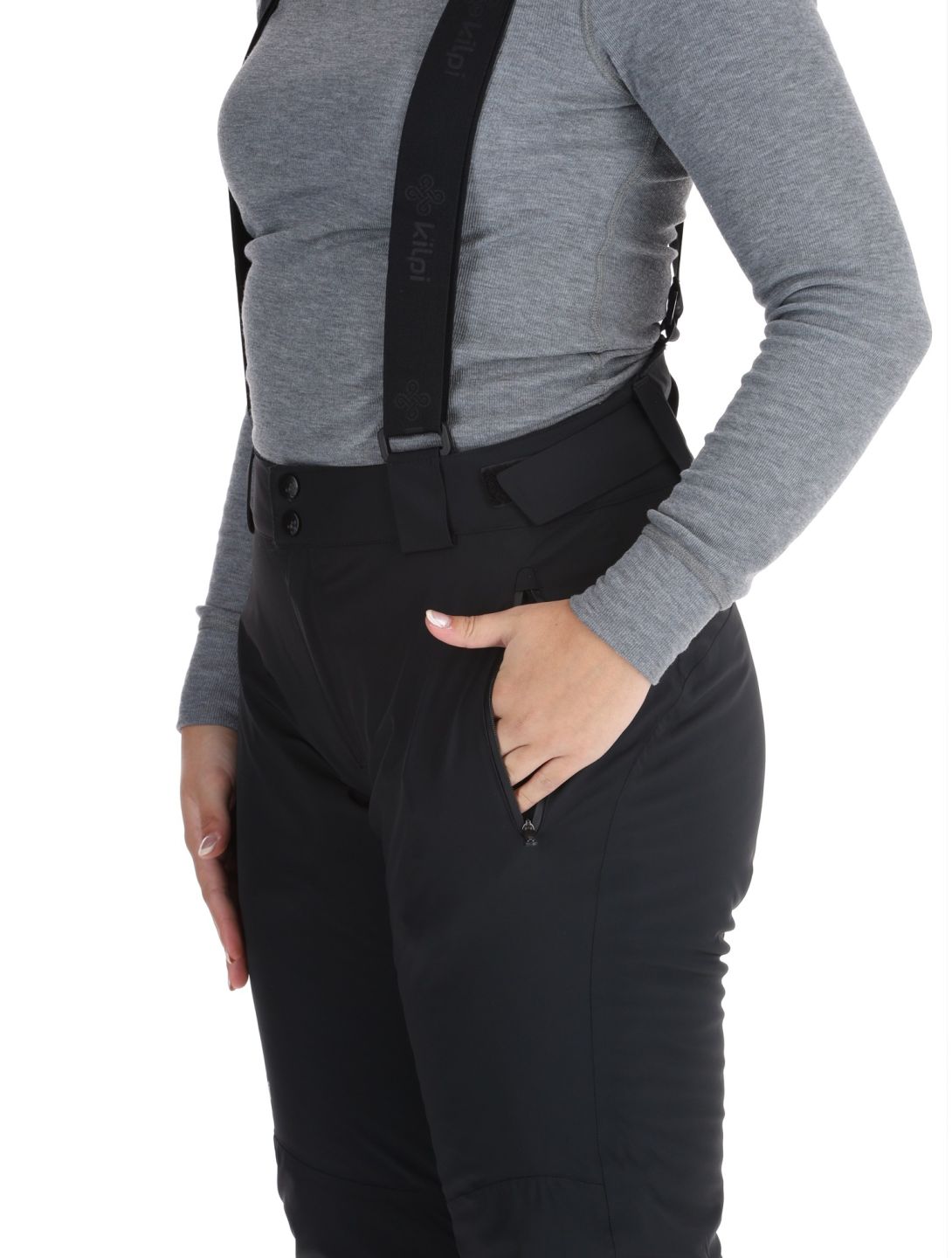 Kilpi, Eurina pantalon de ski femmes Black noir 