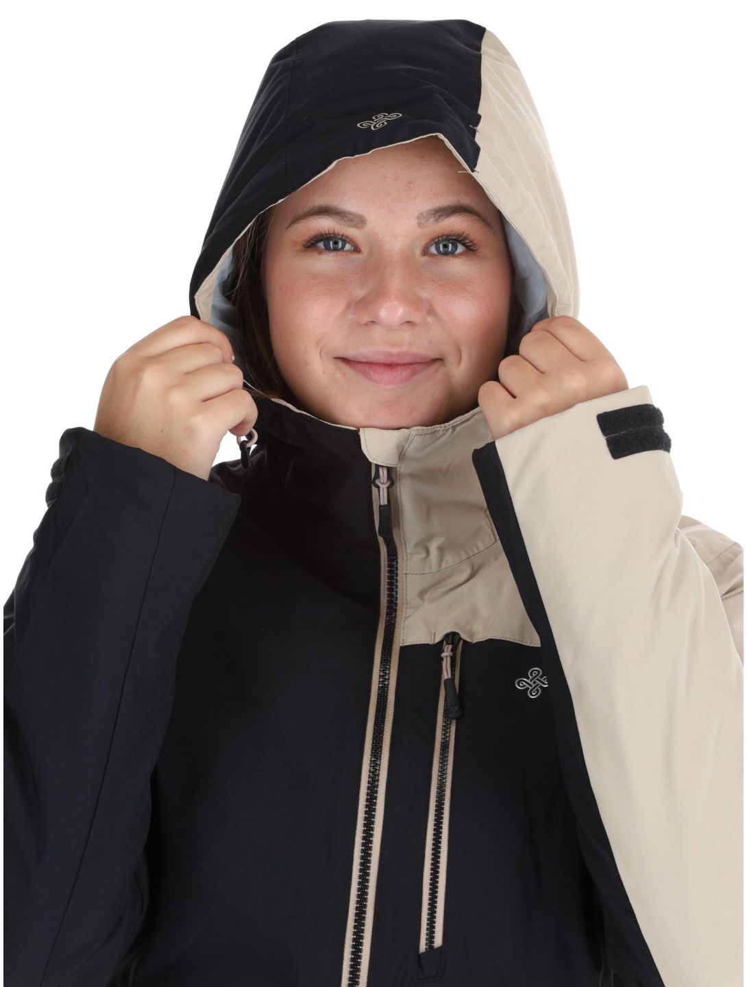 Kilpi, Flip veste de ski femmes Beige beige, noir 