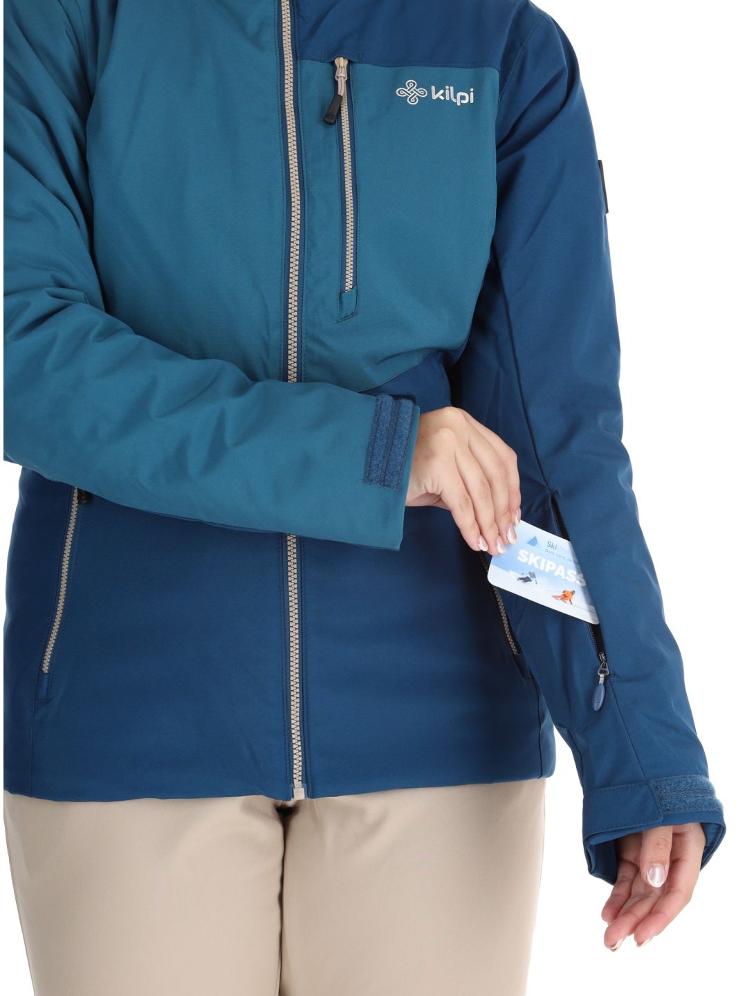 Kilpi, Flip veste de ski femmes Dark Blue bleu 