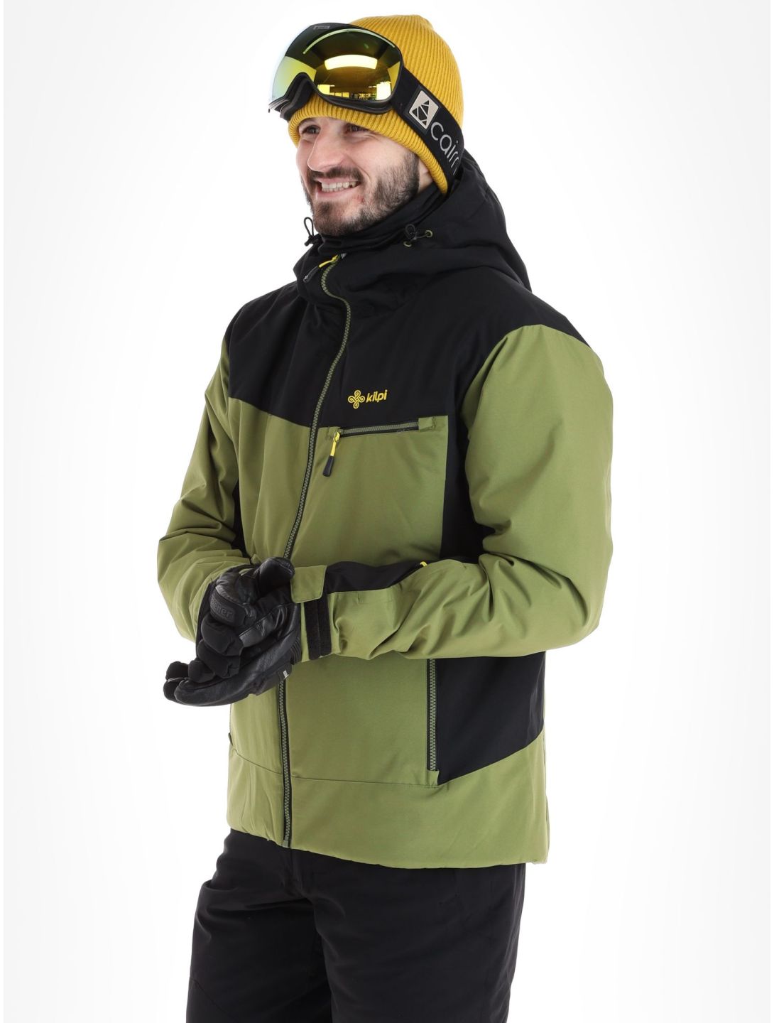 Kilpi, Flip-M veste de ski hommes Green noir, vert 