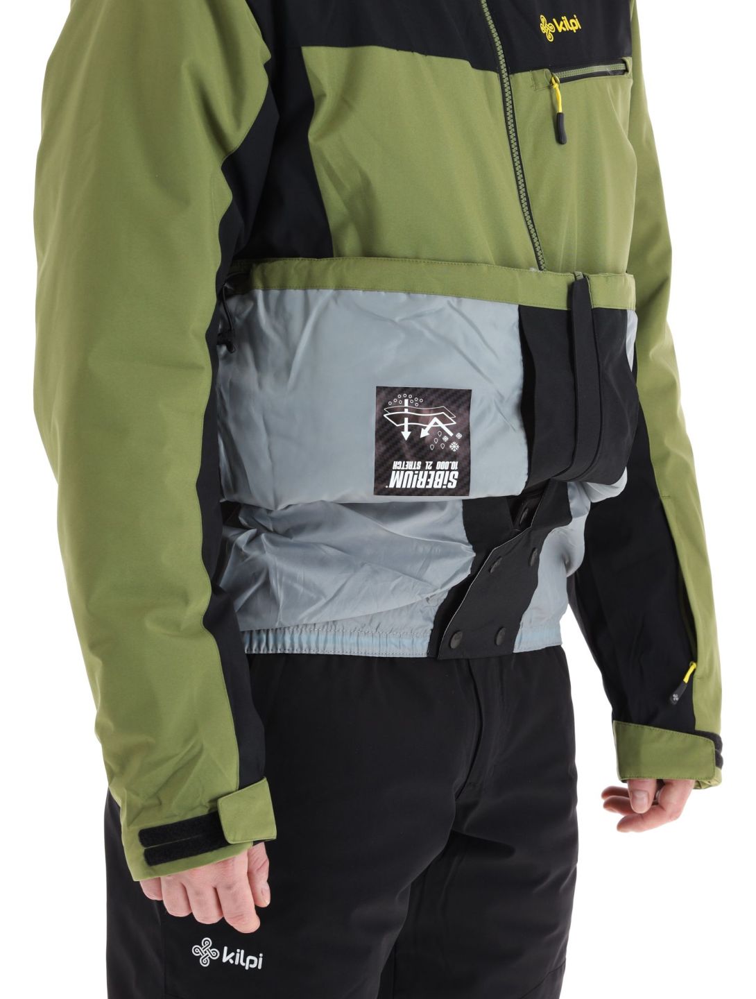 Kilpi, Flip-M veste de ski hommes Green noir, vert 