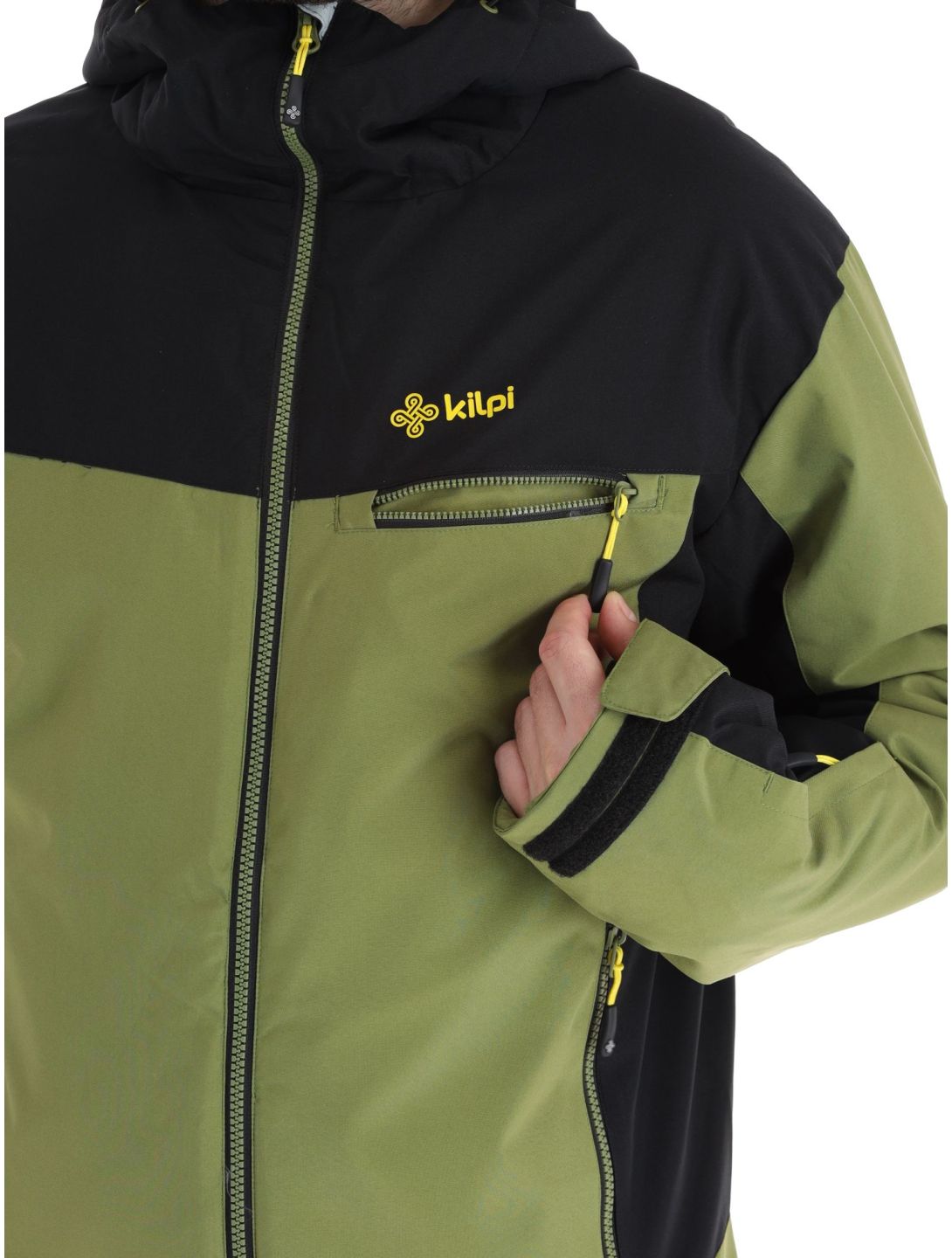 Kilpi, Flip-M veste de ski hommes Green noir, vert 