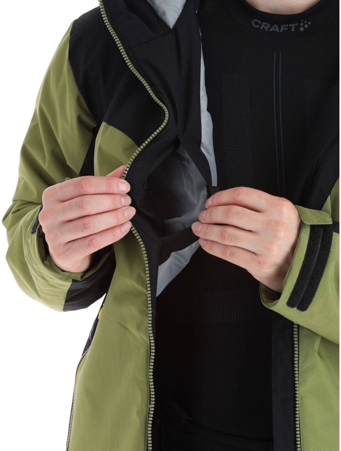 Kilpi, Flip-M veste de ski hommes Green noir, vert 