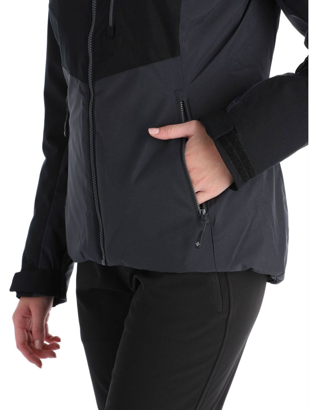 Kilpi, Flip-w veste de ski grandes tailles femmes Black noir 