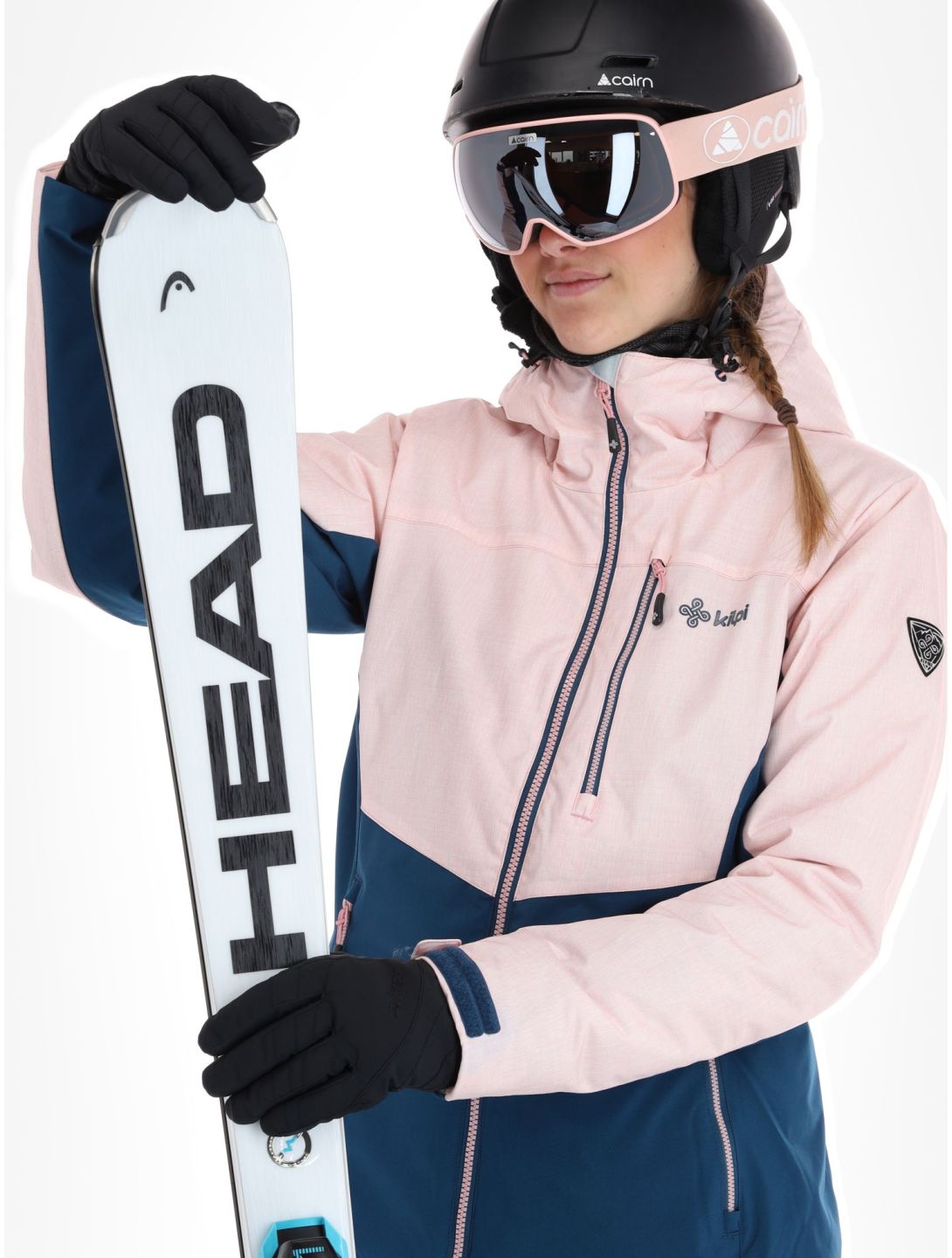 Kilpi, Flip-W veste de ski femmes Lady Pink rose 