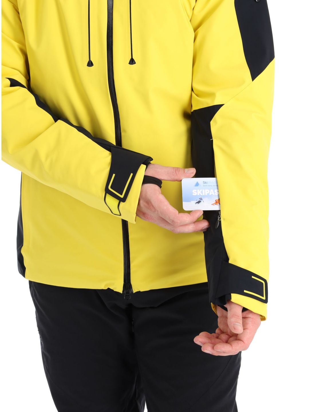 Kilpi, Hyder-M veste de ski hommes Yellow jaune, noir 