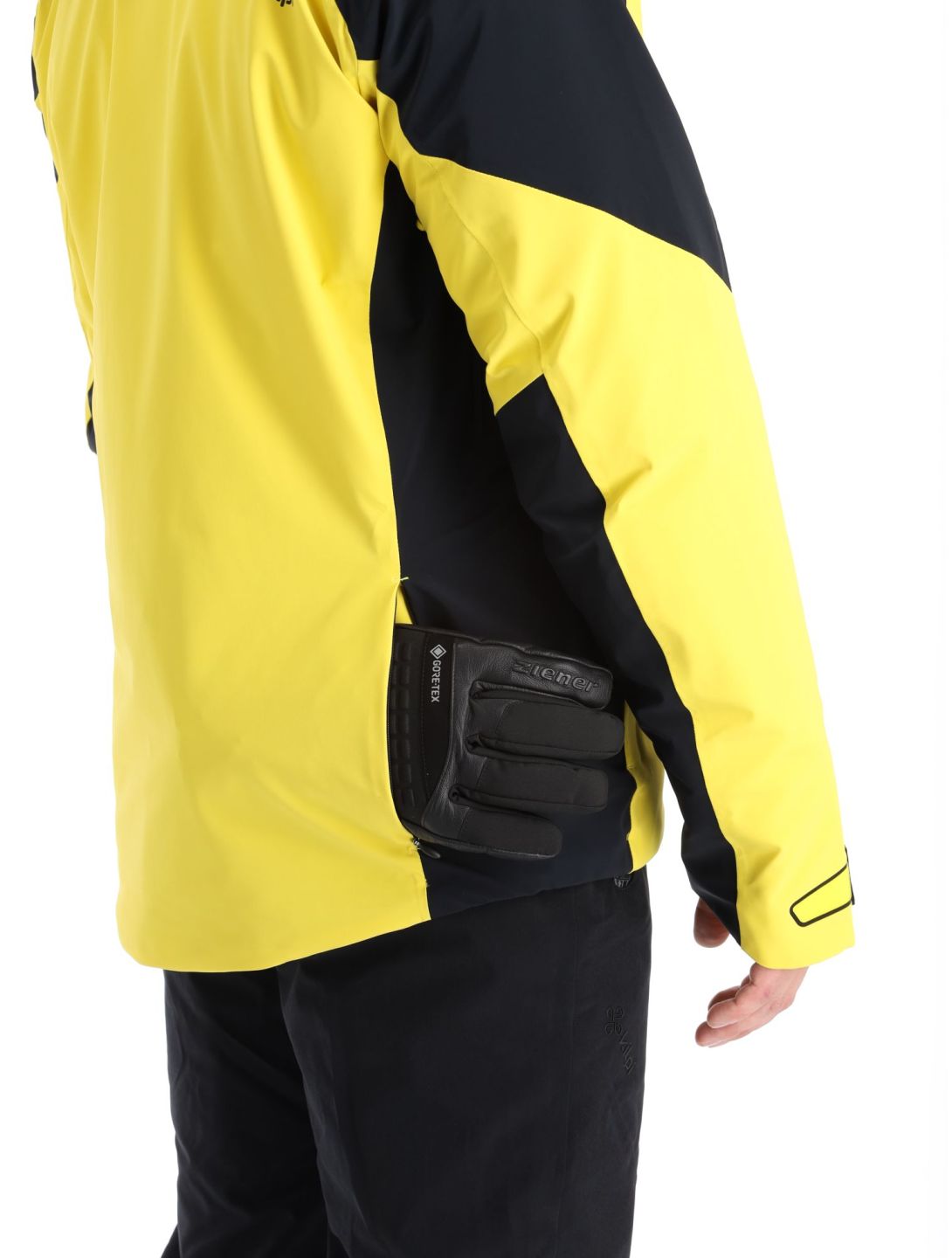 Kilpi, Hyder-M veste de ski hommes Yellow jaune, noir 