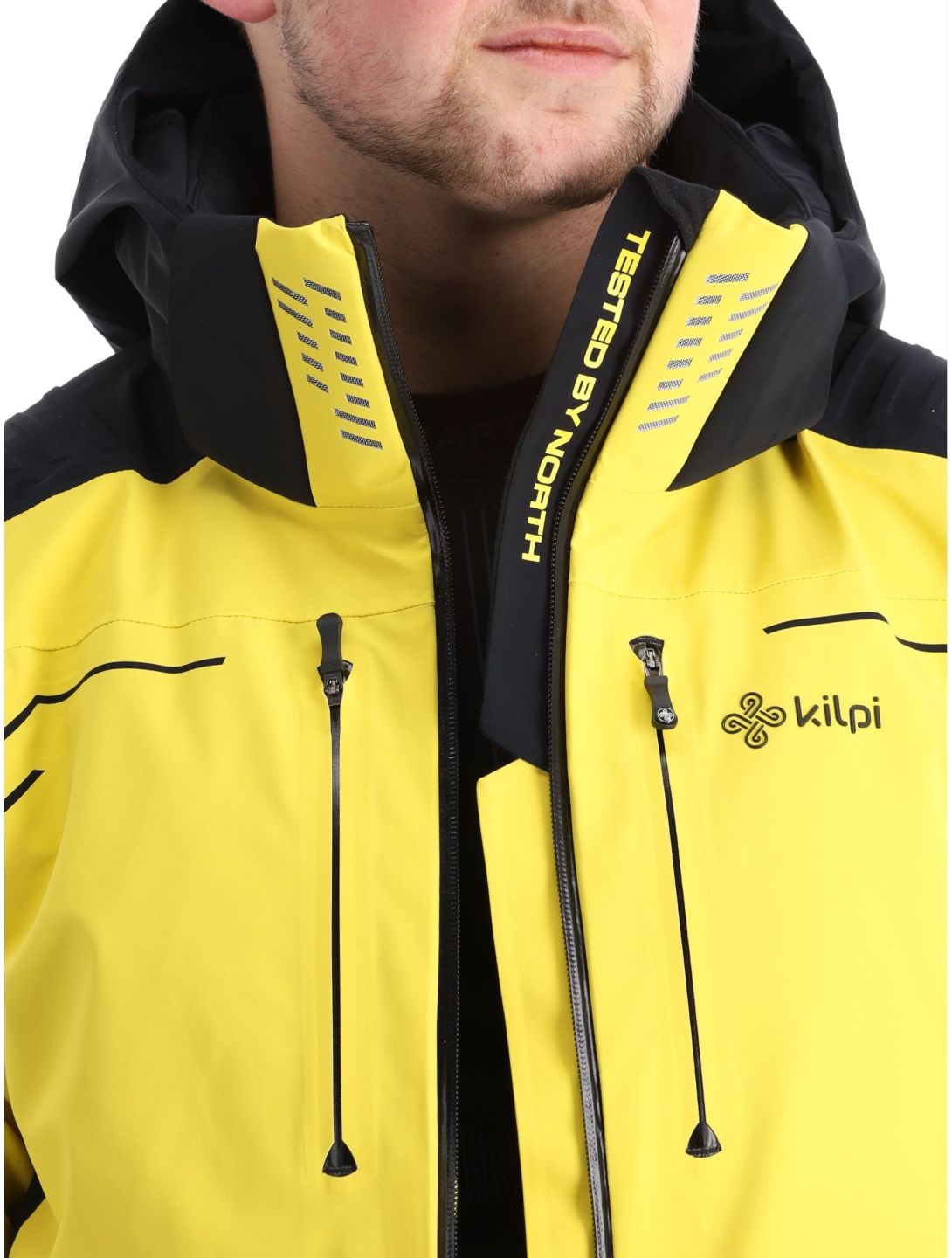 Veste de ski homme SLOPE - Jaune Fluo - 4000