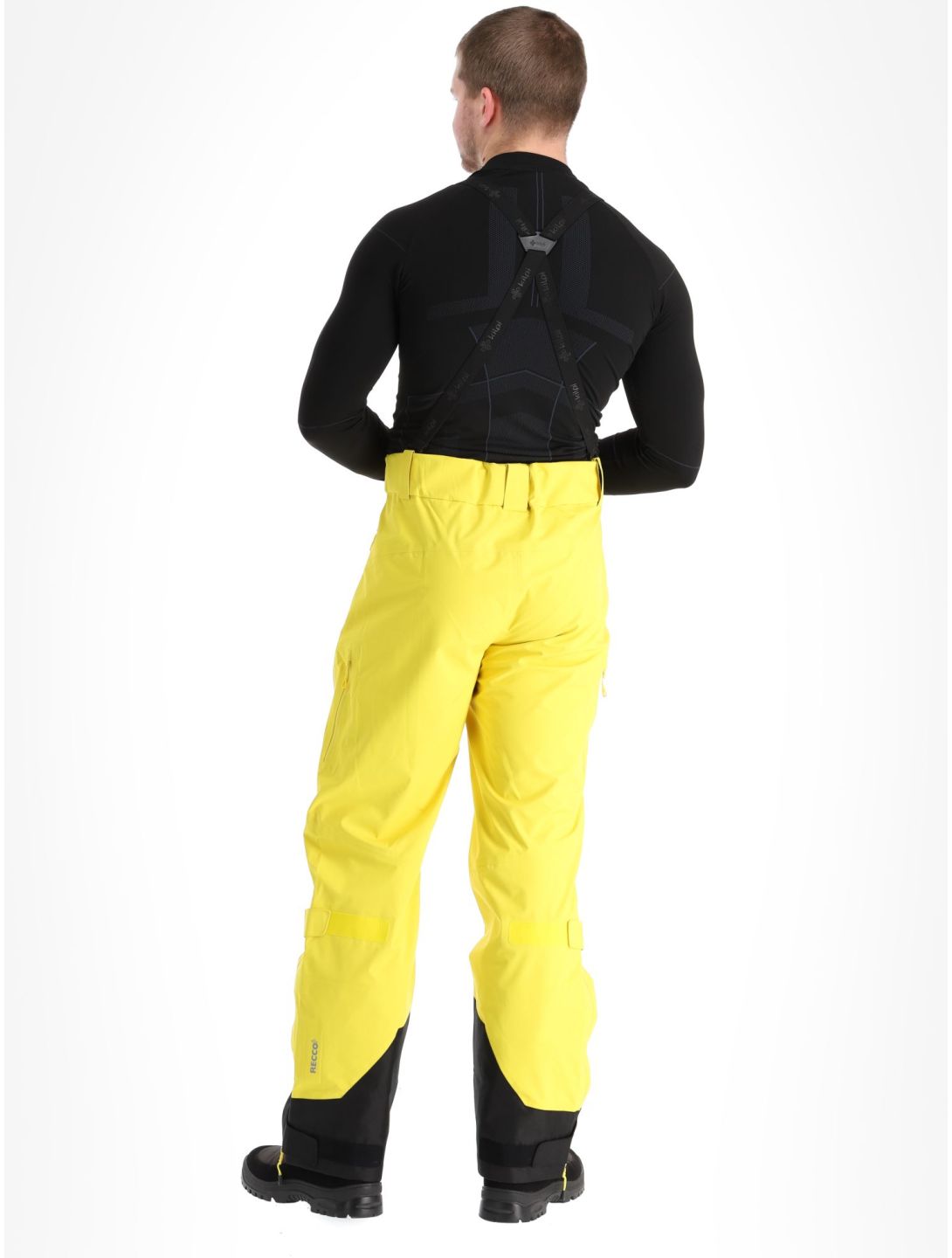 Kilpi, Lazzaro-M pantalon de ski à coque dure hommes Yellow jaune 