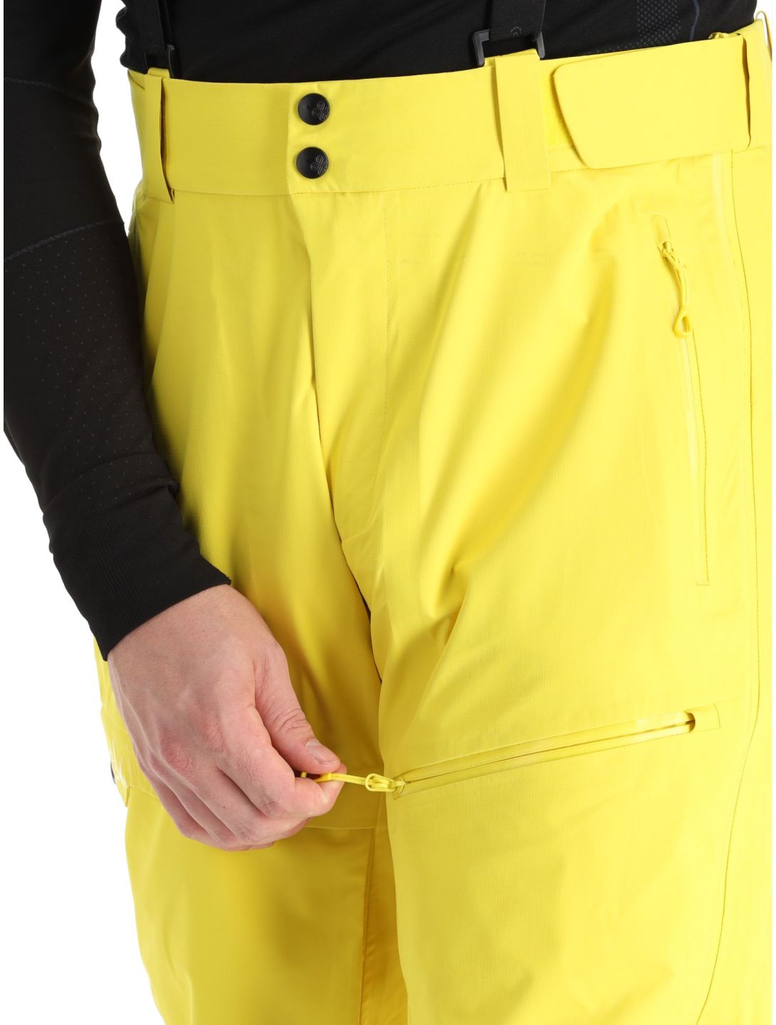 Kilpi, Lazzaro-M pantalon de ski à coque dure hommes Yellow jaune 