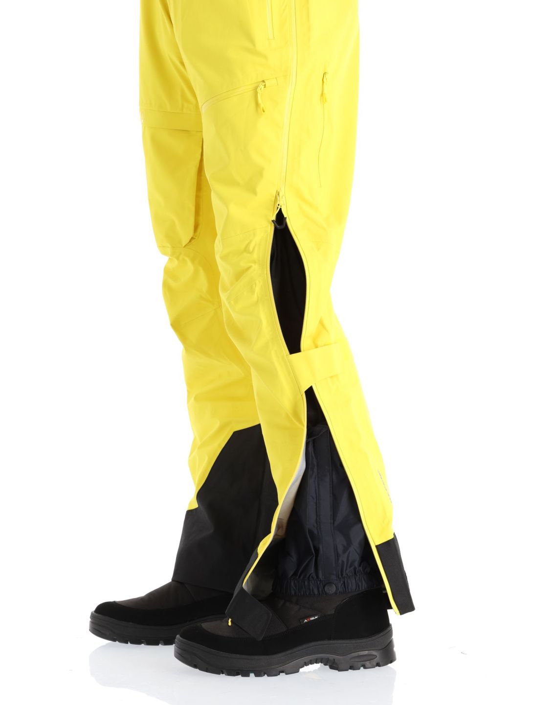 Kilpi, Lazzaro-M pantalon de ski à coque dure hommes Yellow jaune 