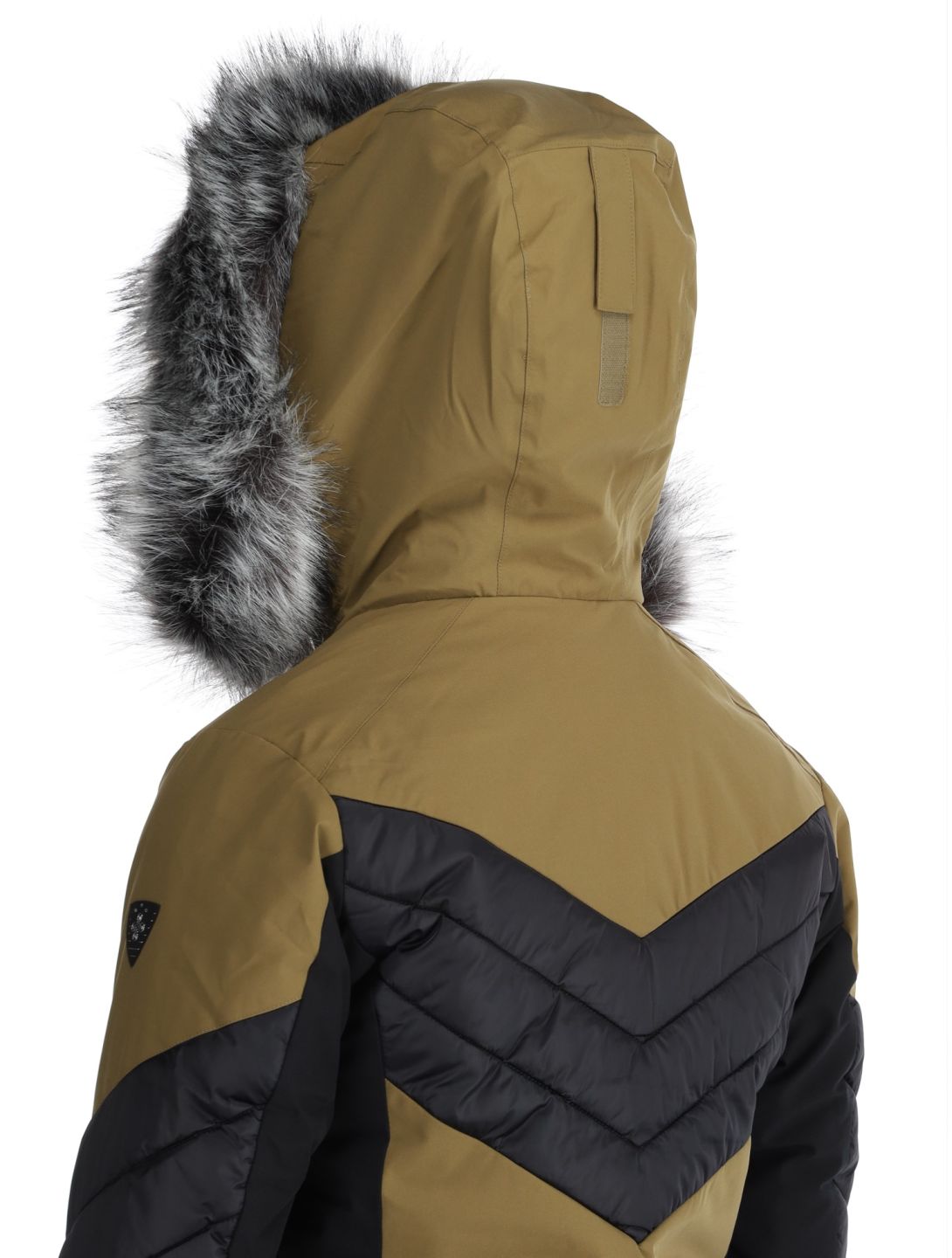 Kilpi, Lin veste de ski femmes Khaki noir, vert 