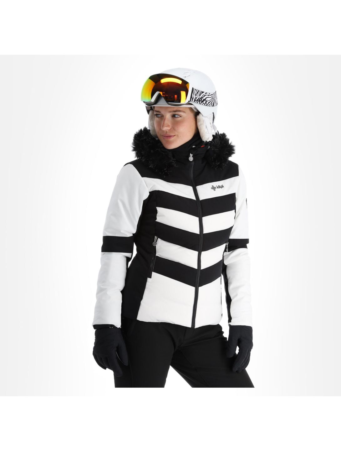 Kilpi, Massima-W veste de ski femmes blanc 