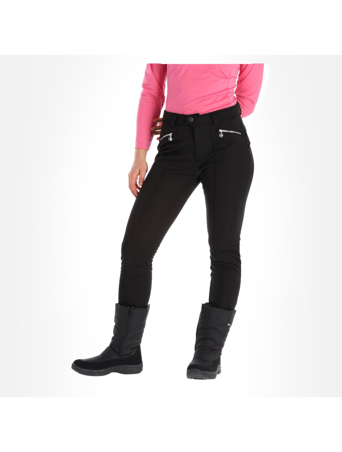 Kilpi, Maura-W pantalon de ski en softshell femmes noir 