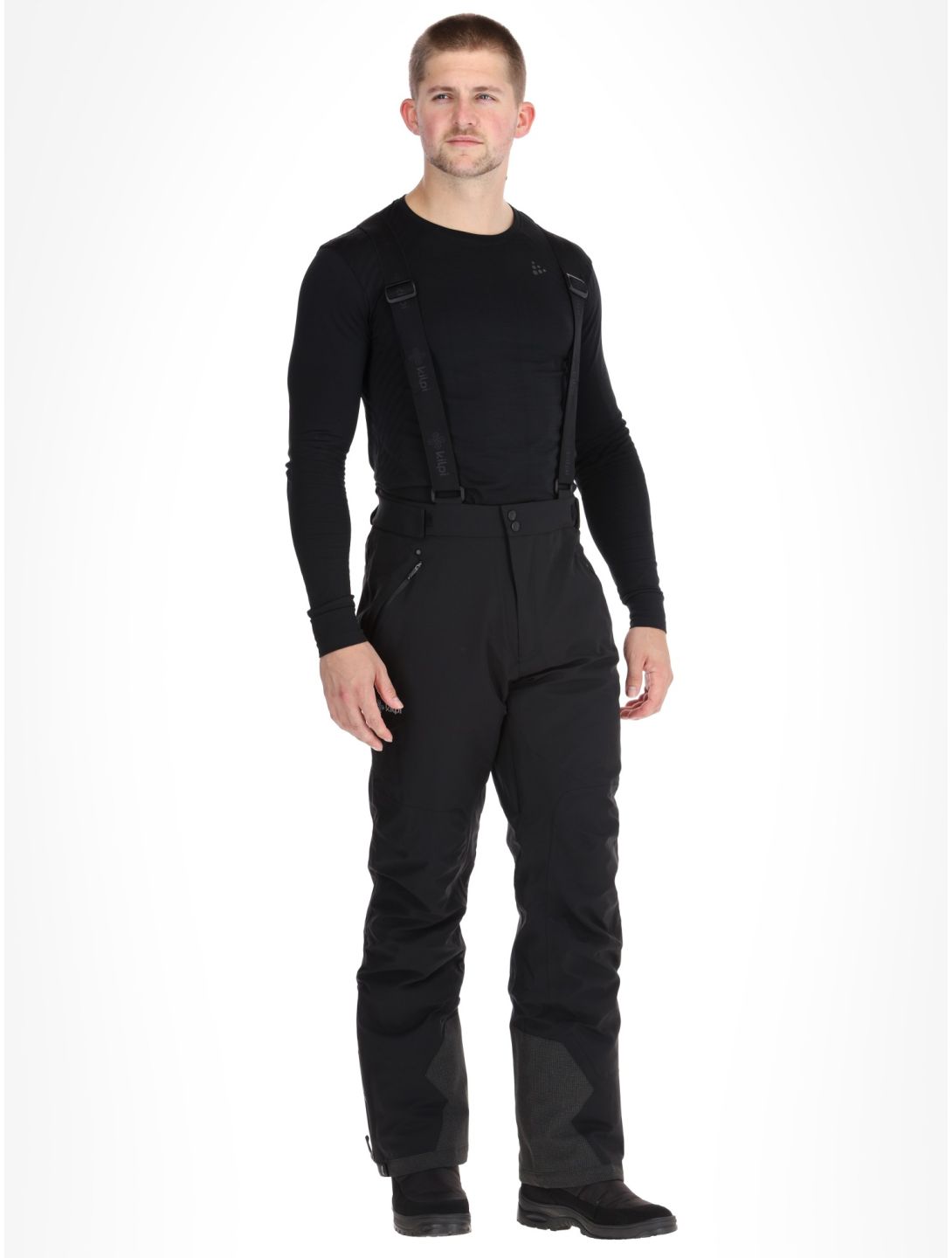 Kilpi, METHONE pantalon de ski hommes Black noir 