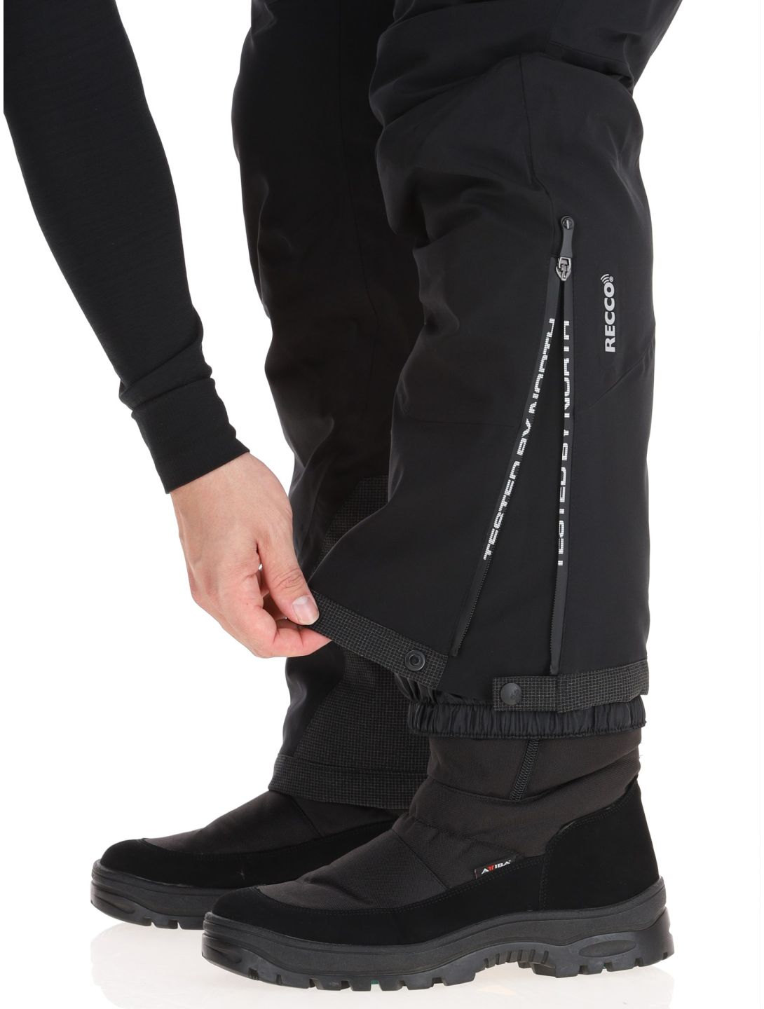 Kilpi, METHONE pantalon de ski hommes Black noir 