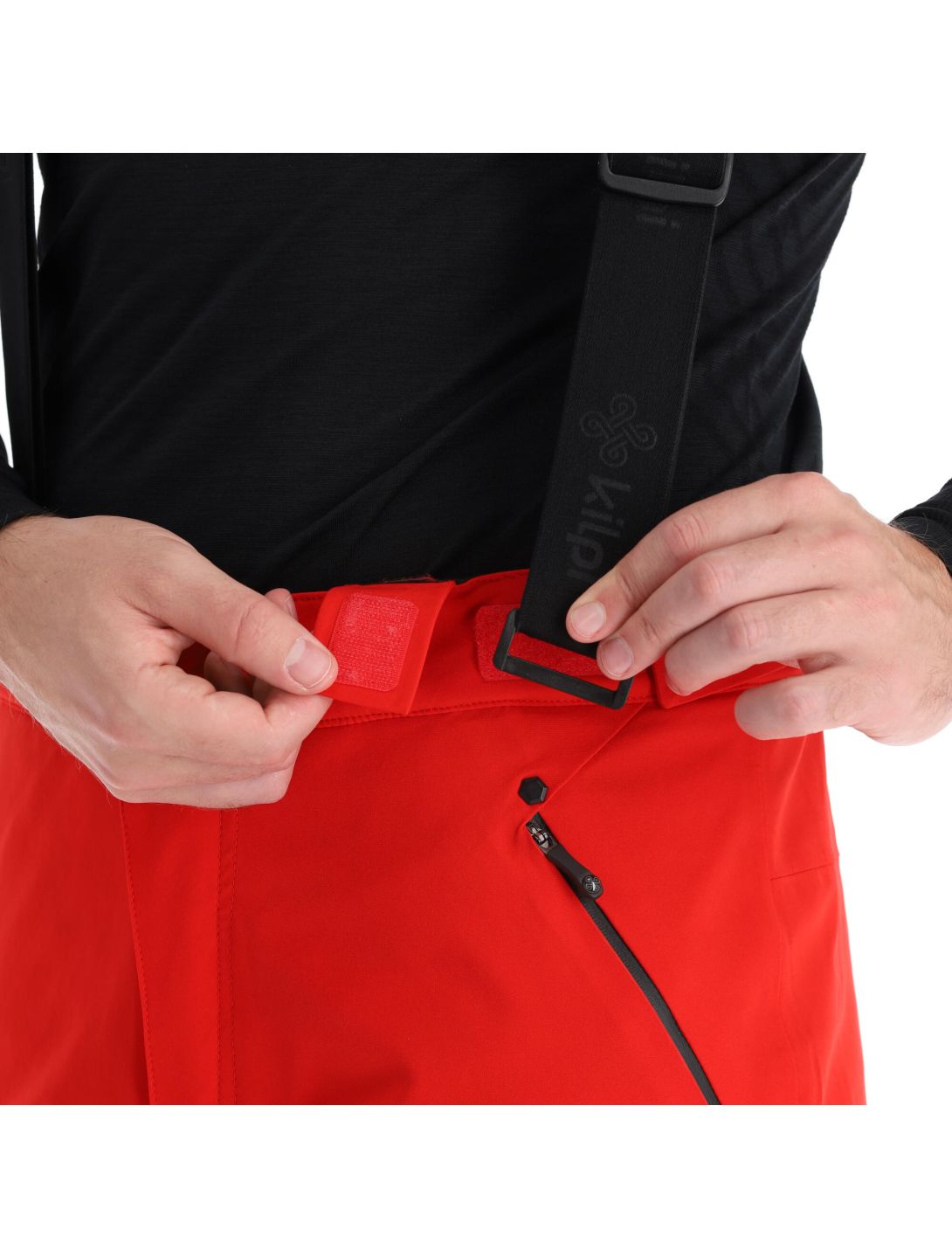 Kilpi, Methone-M pantalon de ski hommes rouge 