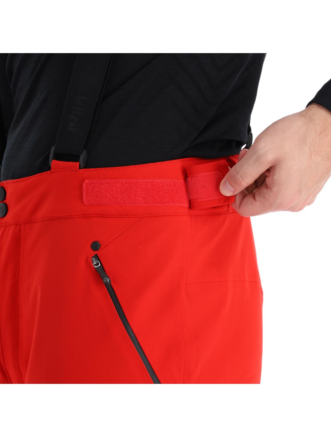 Kilpi, Methone-M pantalon de ski hommes rouge 