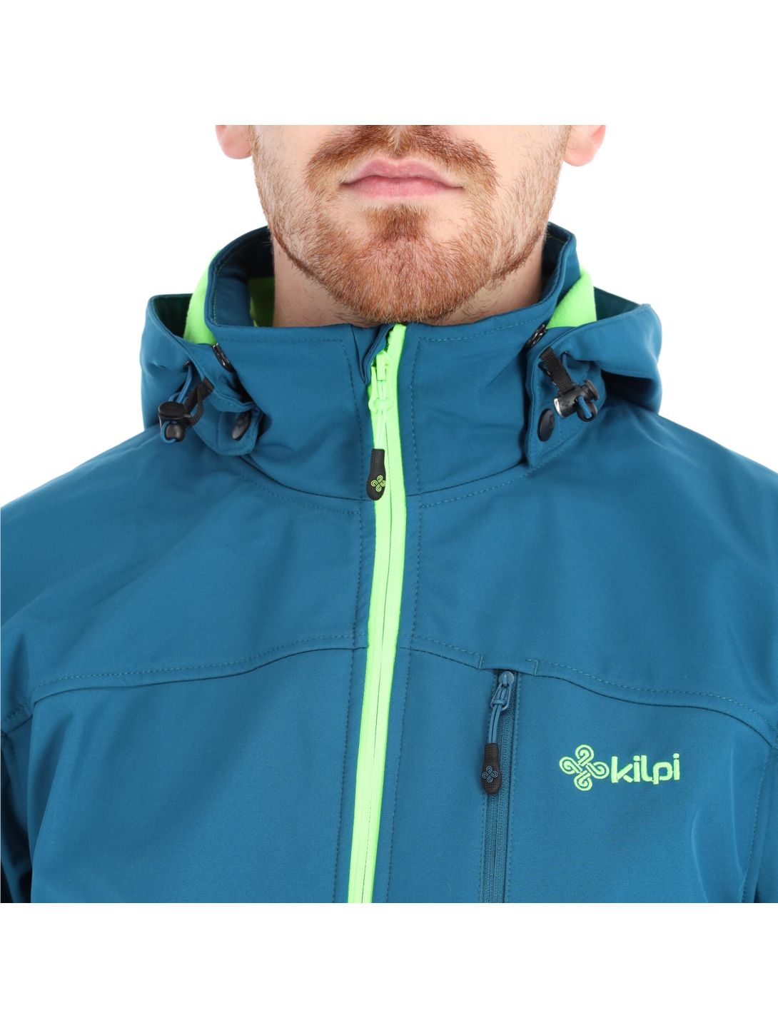 Kilpi, Milo-M veste de ski softshell hommes turquoise bleu 