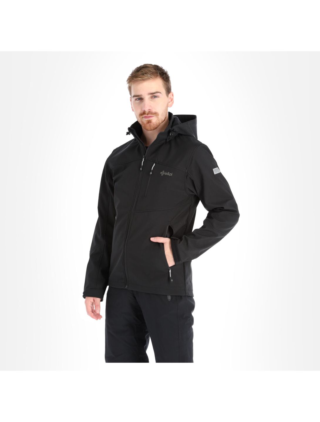 Kilpi, Milo-M veste de ski softshell hommes noir 