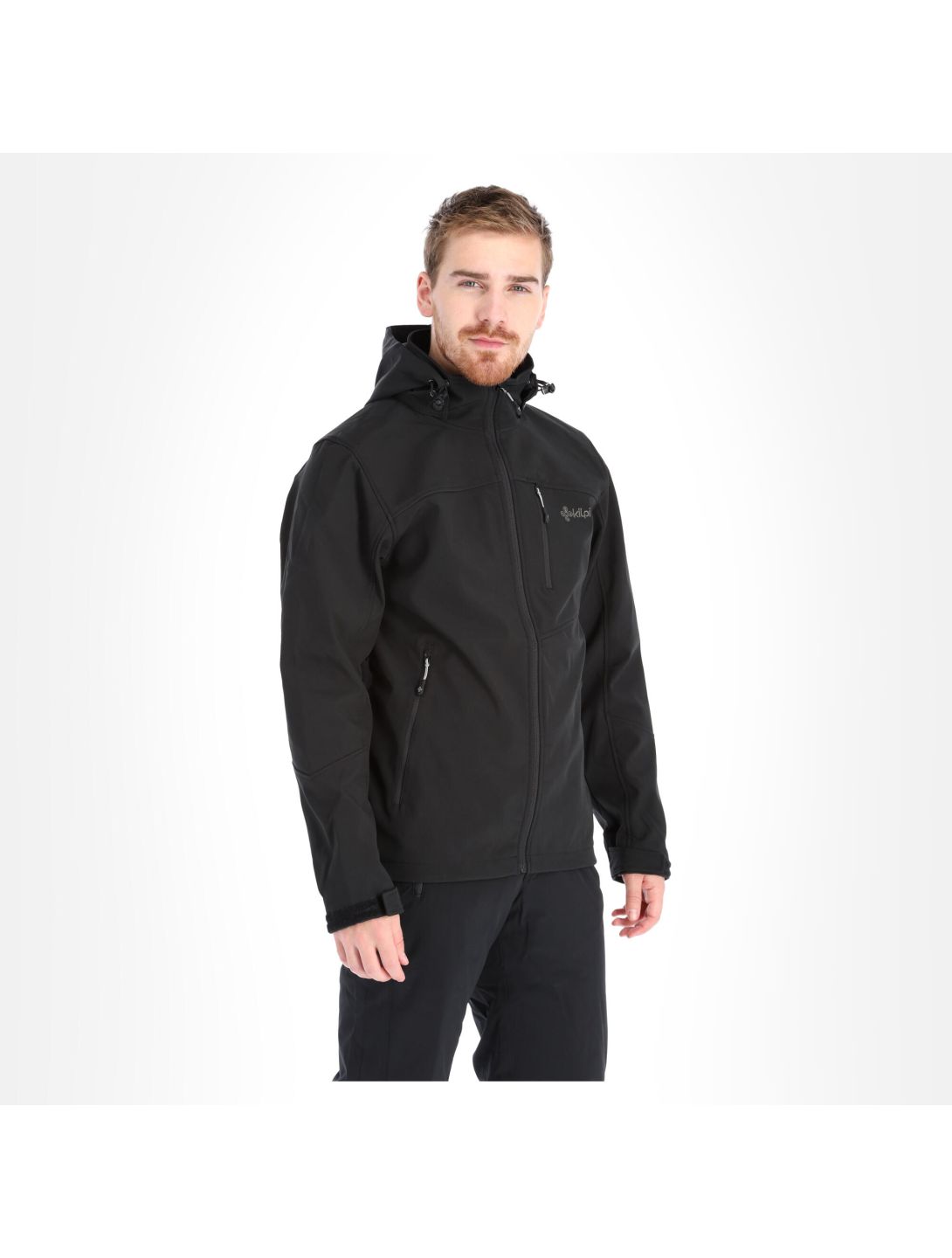 Kilpi, Milo-M veste de ski softshell hommes noir 