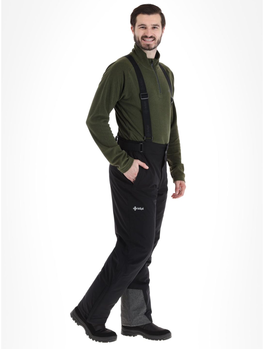 Kilpi, Mimas-M pantalon de ski hommes Black noir 