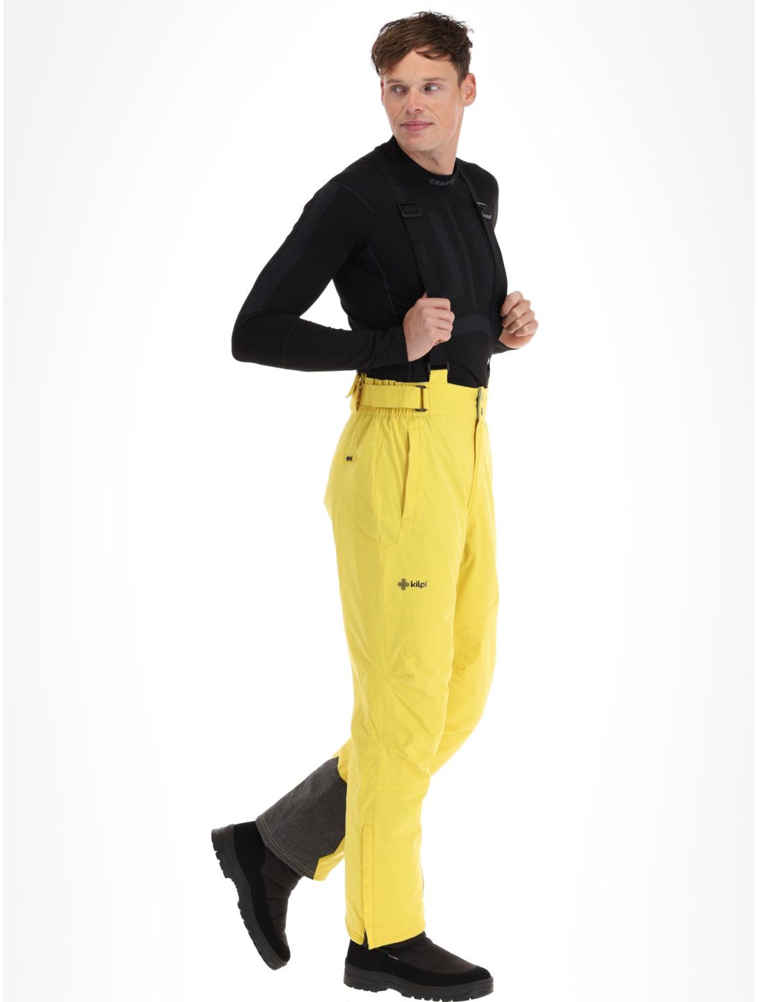 Kilpi, Mimas-M pantalon de ski hommes Yellow jaune 