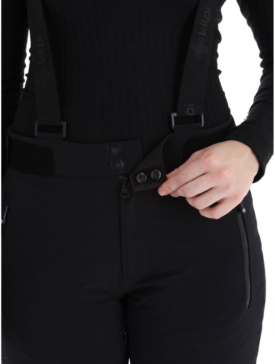 Kilpi, Ravel-W pantalon de ski femmes Black noir 