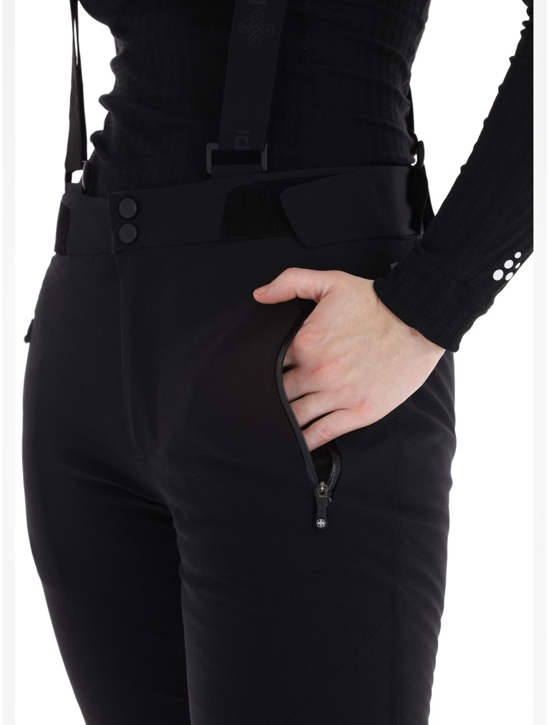 Kilpi, Ravel-W pantalon de ski femmes Black noir 