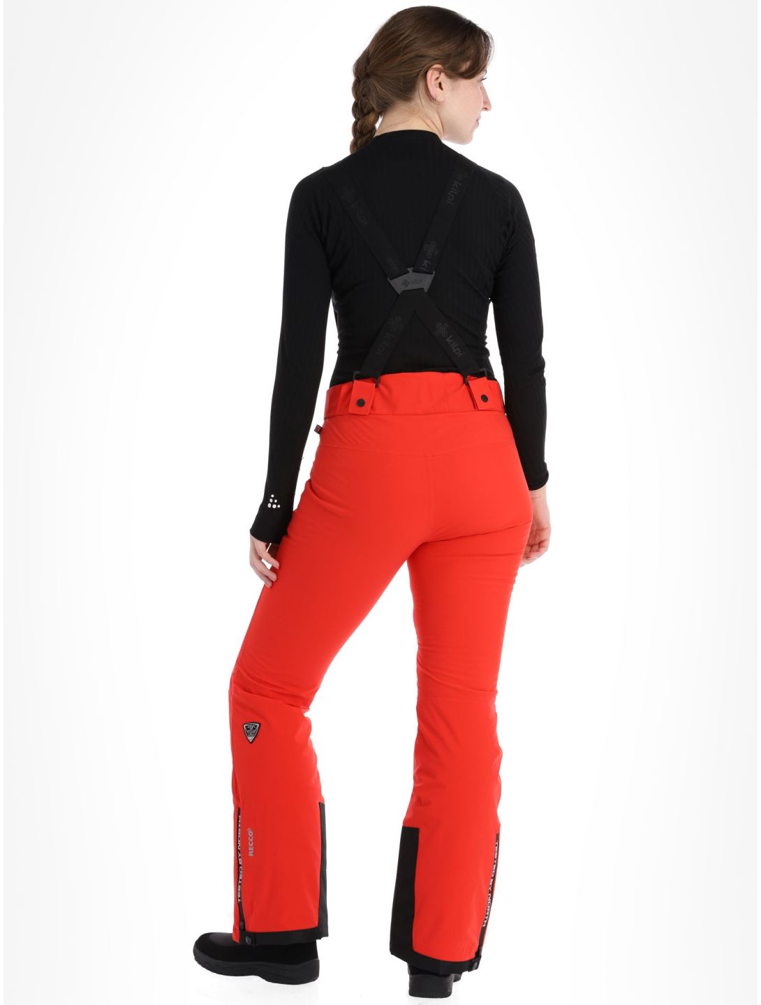 Kilpi, Ravel-W pantalon de ski femmes Red rouge 