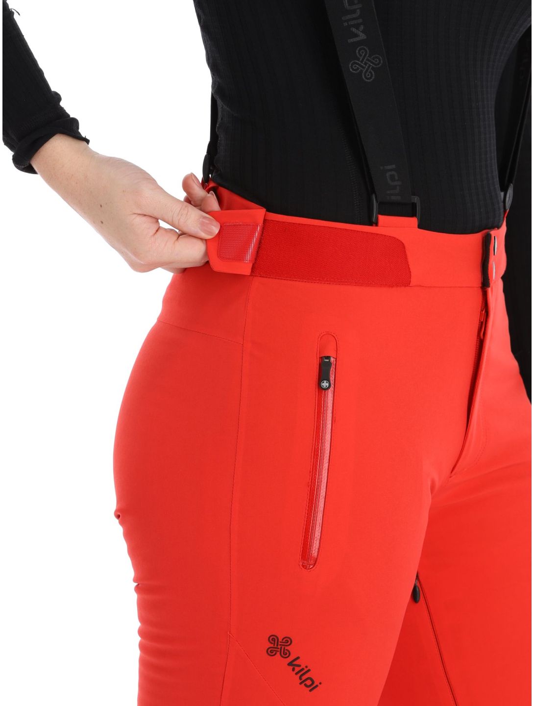 Kilpi, Ravel-W pantalon de ski femmes Red rouge 