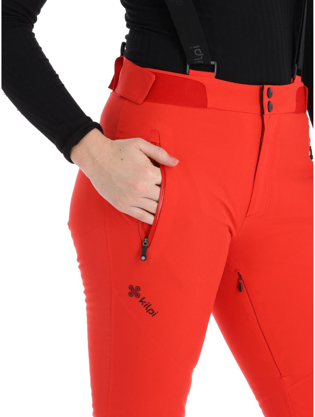 Kilpi, Ravel-W pantalon de ski femmes Red rouge 