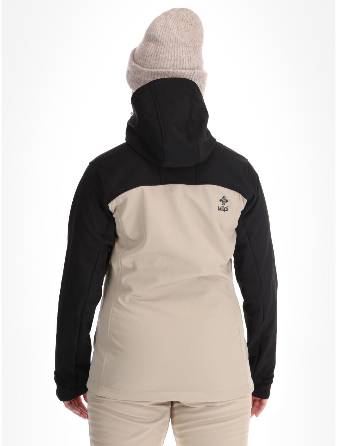 Kilpi, Ravia veste de ski softshell femmes Beige beige, noir 