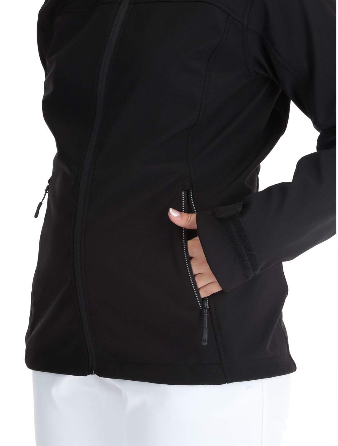 Kilpi, Ravia veste de ski softshell femmes Black noir 