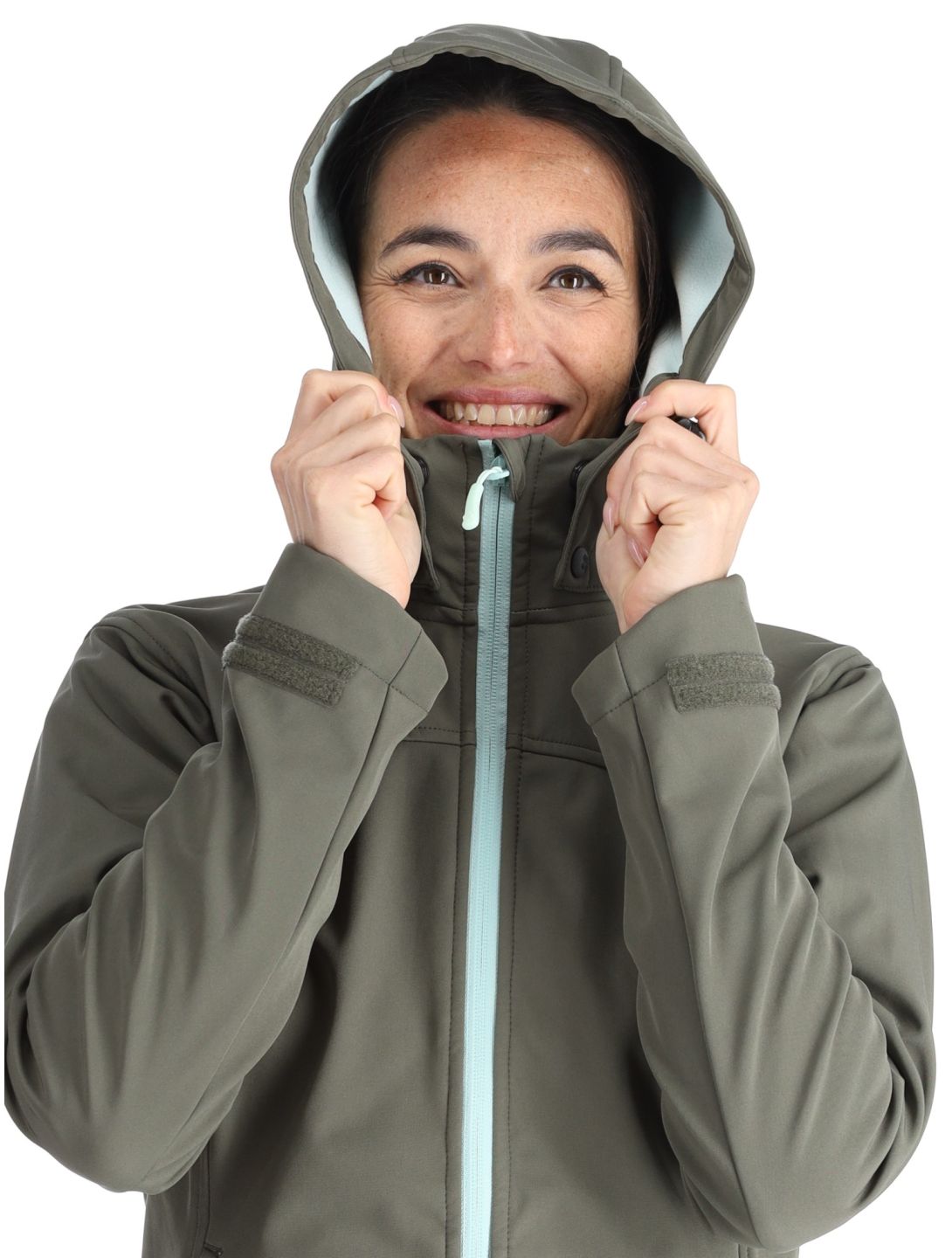 Kilpi, Ravia veste de ski softshell femmes Dark Green vert 