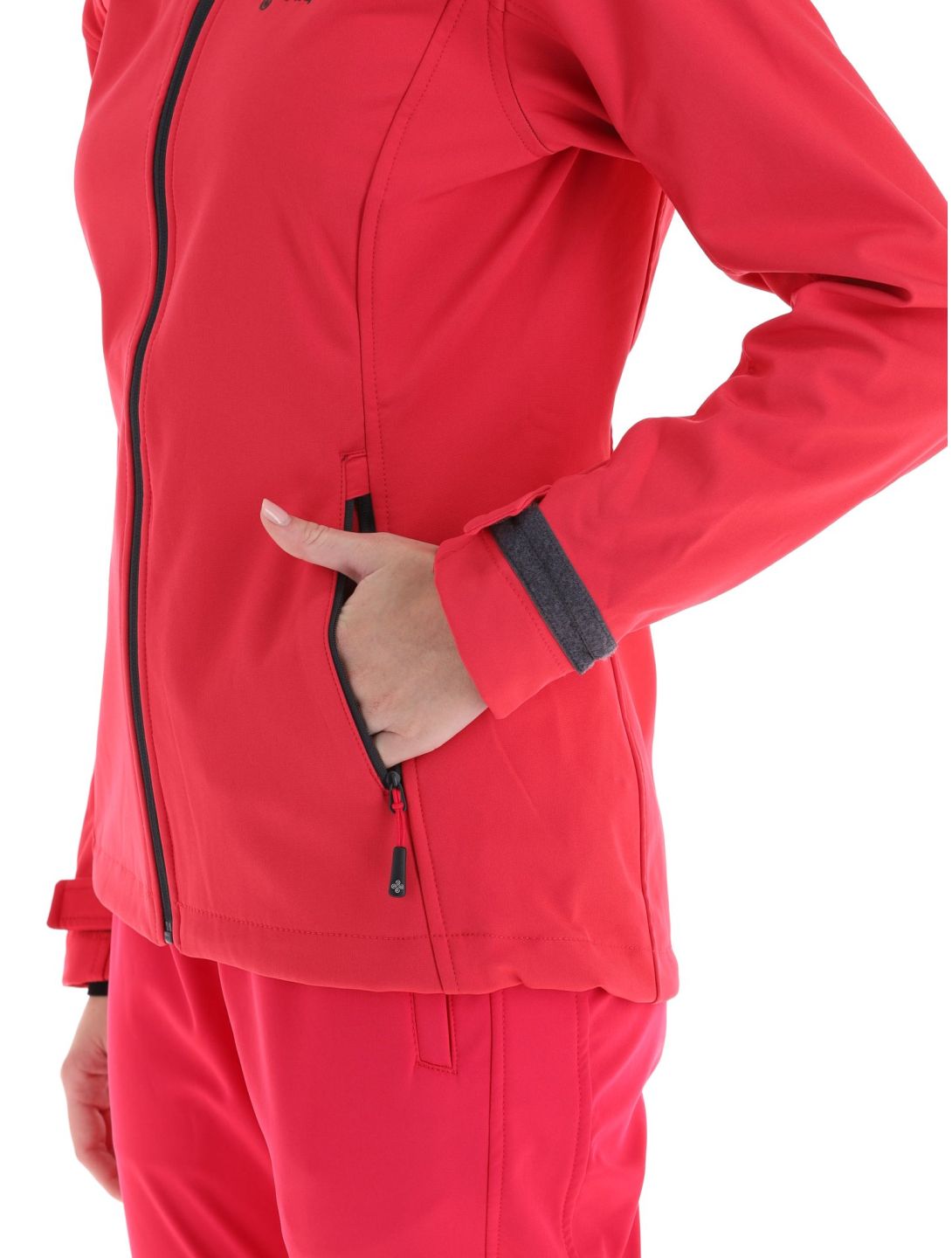 Kilpi, Ravia-W veste de ski softshell femmes Pink rose 