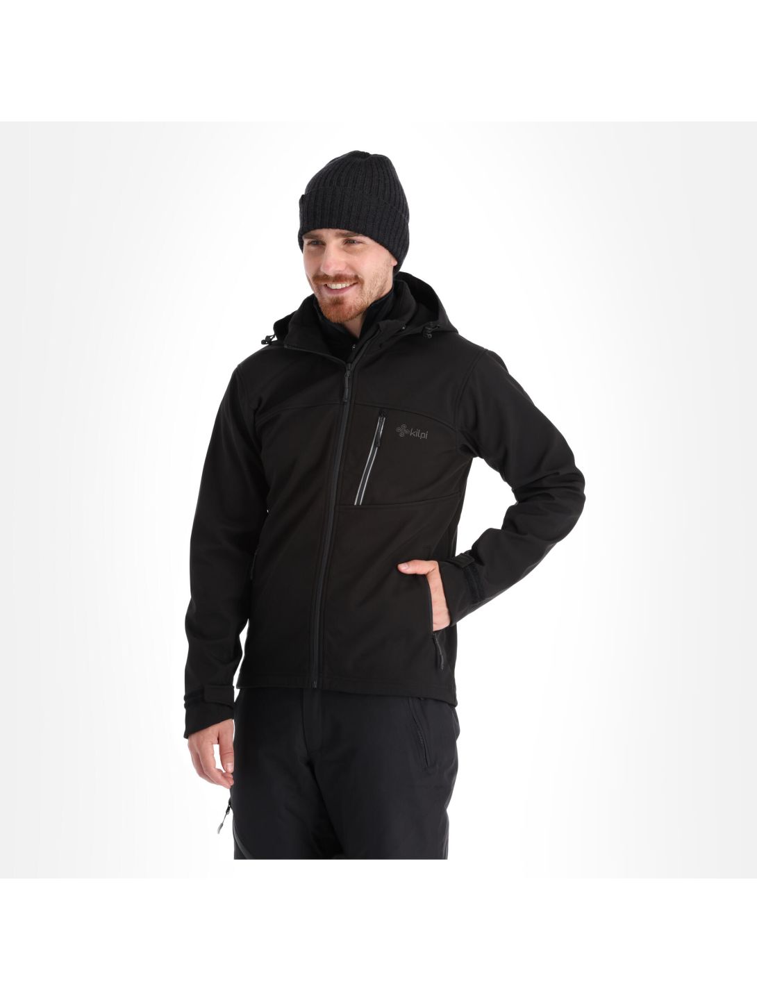 Kilpi, Ravio-M veste de ski softshell hommes noir 