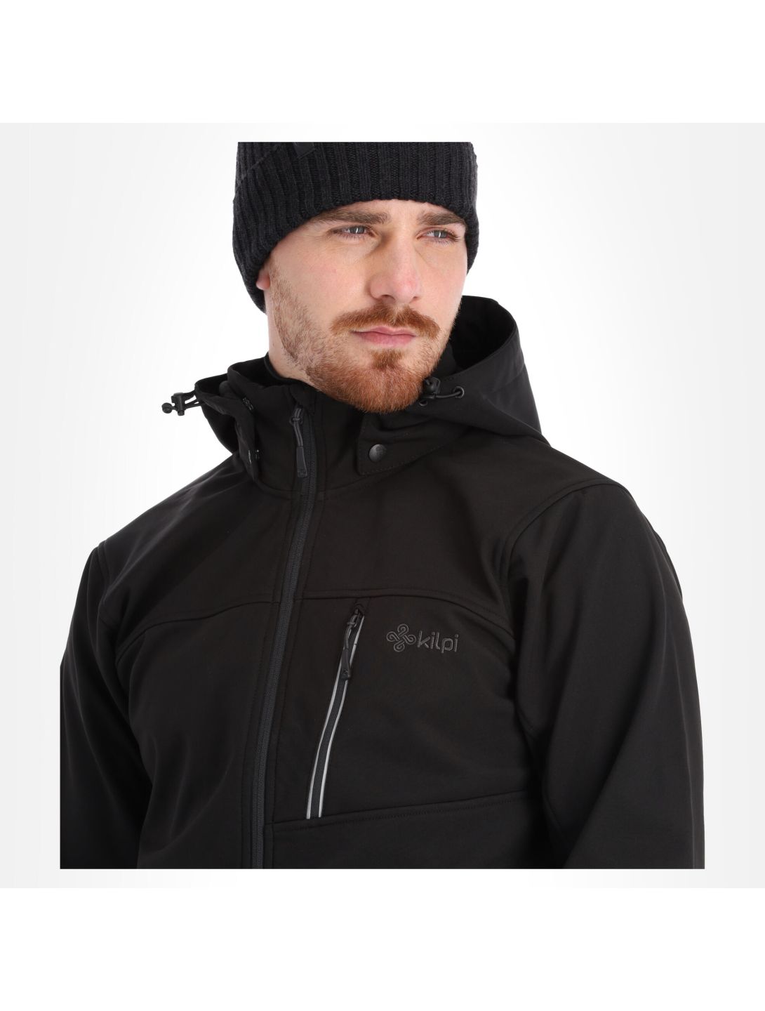 Kilpi, Ravio-M veste de ski softshell hommes noir 