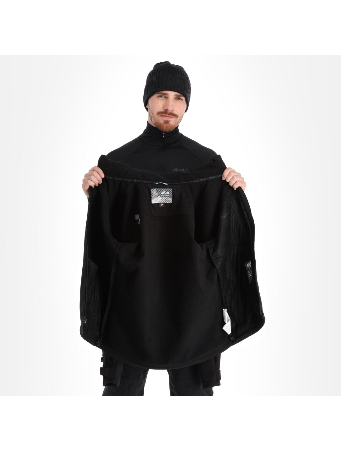 Kilpi, Ravio-M veste de ski softshell hommes noir 